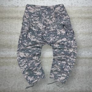 Vintage 90s Military Tactical Pants 36x28 Baggy Wide Leg Digital Camo Large